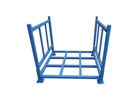 Collapsible Portable Stack Racks With Deck