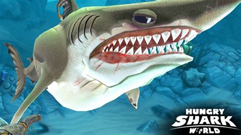 Hungry Shark World - Megalodon Shark in Arcitc Ocean (Hungry Shark ...