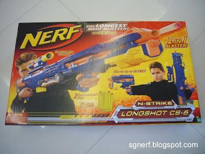 SG Nerf: Nerf Longshot CS-6 (Blue) - Review!