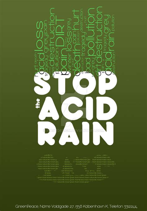 Stop the Acid Rain by mastdesign on DeviantArt