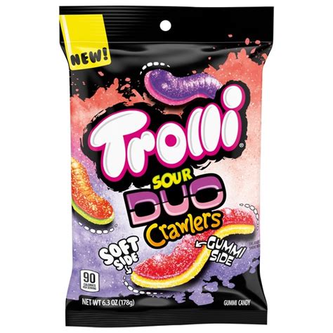 NEW: Trolli Sour Duo Crawlers, Gummy Worms, 6.3 OZ - CVS Pharmacy