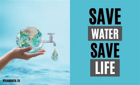 Save Water Save Life And Save The World