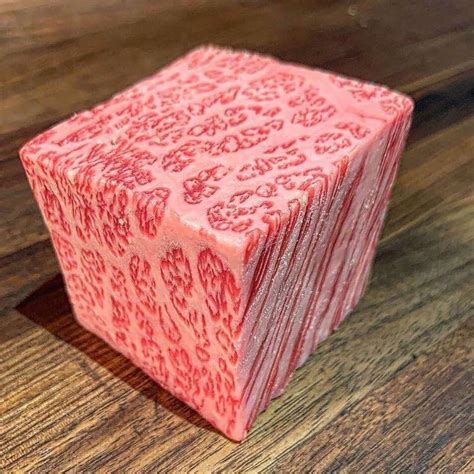 This Wagyu cube : r/oddlysatisfying