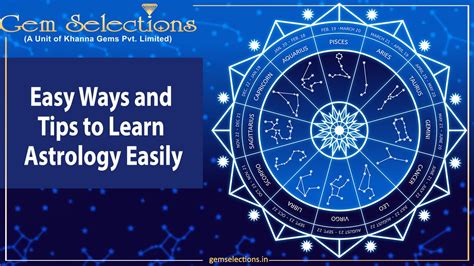 Easy Ways and Tips to Learn Astrology Easily