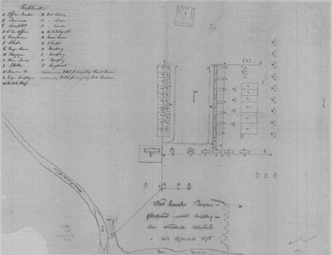 1878 Map of Fort Concho (2) – Fort Concho