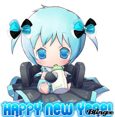 Happy New Year Anime Baby Picture #104714324 | Blingee.com