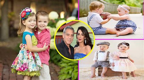 George Clooney gets fans excited by updating all 4-year-old twins ...