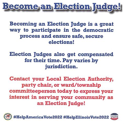 Election Judge Information - Vermilion County