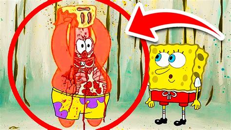 25 Times Patrick Nearly DIED | Deadly Moments In SpongeBob - YouTube