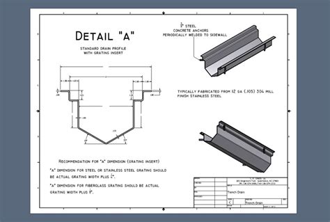 Stainless Steel Trench Drains - C. P. Eakes Company