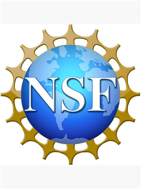 "National Science Foundation Logo" Canvas Print by Ninjakitas | Redbubble