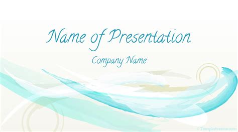 Watercolor PowerPoint Template and Google Slides