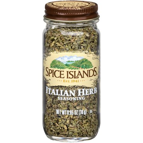 Spice Islands® Italian Herb Seasoning 0.65 oz. Jar - Walmart.com ...