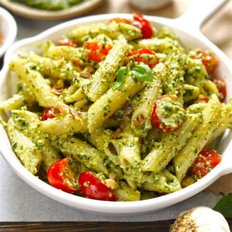 Basil Pesto Pasta Recipe (How To Avoid Black Pesto) - Fun FOOD Frolic