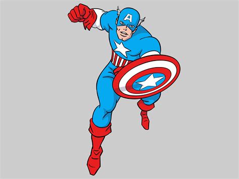 33+ How To Draw Captain America Gif - Shiyuyem