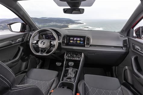 Interior of the ŠKODA KAROQ SPORTLINE - Škoda Storyboard