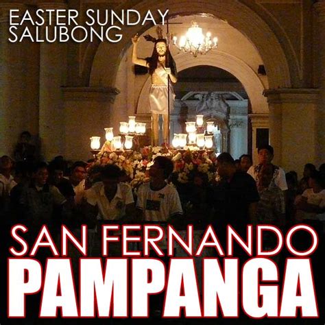 Pampanga: Salubong procession on Easter Sunday and the colorful pusu ...