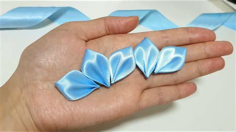 Super Easy Ribbon Flower Making Tutorial - Hand Embroidery Amazing ...