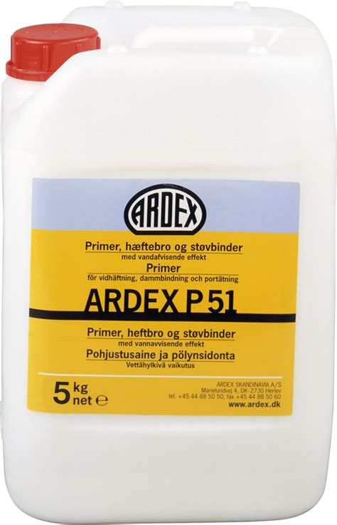 ARDEX P 51 - Concentrated water-based Primer and Bonding Agent