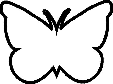 Free Butterfly Outline, Download Free Butterfly Outline png images ...