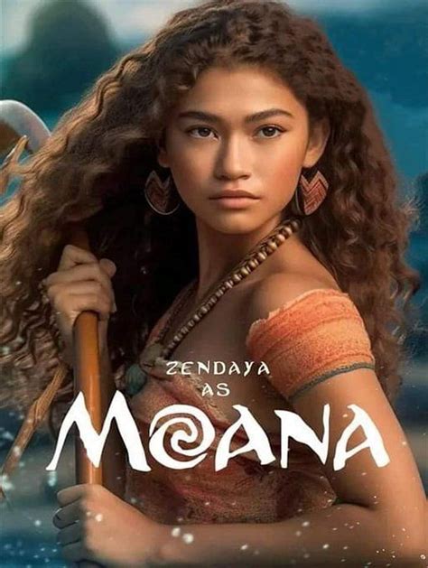 Fact Check: Is Zendaya playing Moana in the live-action movie? Viral ...