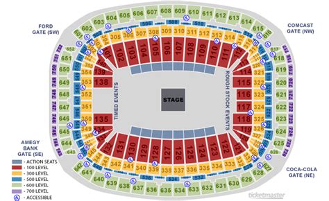 NRG Stadium, Houston TX - Seating Chart View