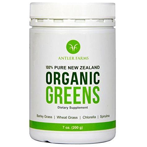 Antler Farms - 100% Pure Organic New Zealand Super Greens Powder