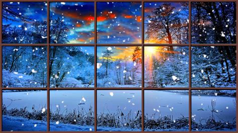 Winter Snow Scenes Wallpapers Group (92+)