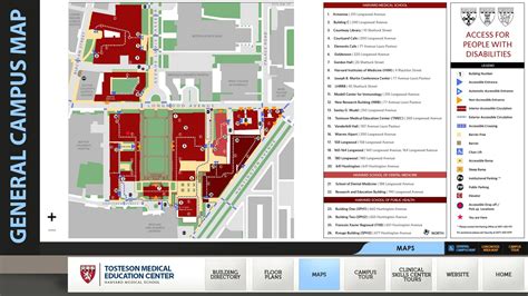 Harvard University Campus Map