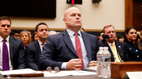 Matthew Whitaker Hearing Updates: He Declines to Defend the Russia ...