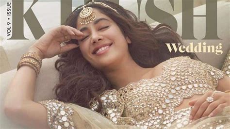 Janhvi Kapoor Looks Mesmerizing In New Bridal Magazine Cover Shoot ...