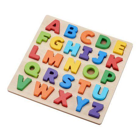 Spark.Create,Imagine. 3-D wood Alphabet Puzzle, 3-D wooden alphabet ...