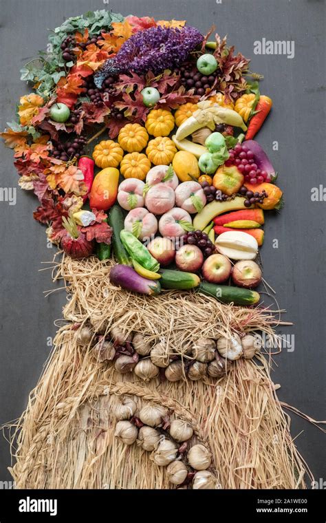 Face vegetables fruit hi-res stock photography and images - Alamy