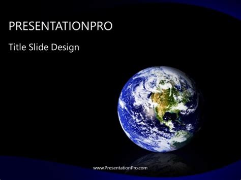 Planet Earth Nature PowerPoint template - PresentationPro