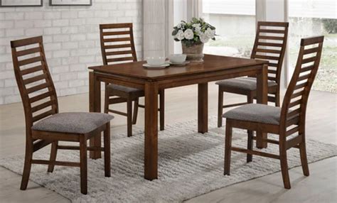 Rubber Wood Damro Torino 5 Piece Dining Set at Rs 18320/set in ...