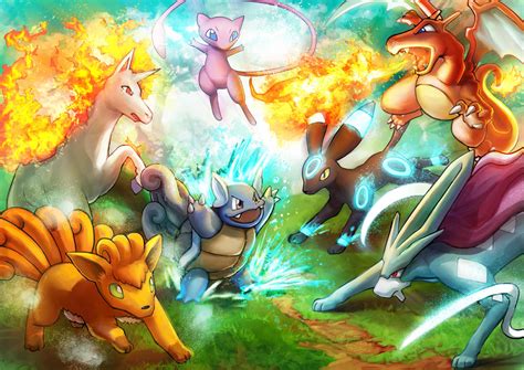 The Forest Pokemon Showdown by Gevurah-Studios on DeviantArt