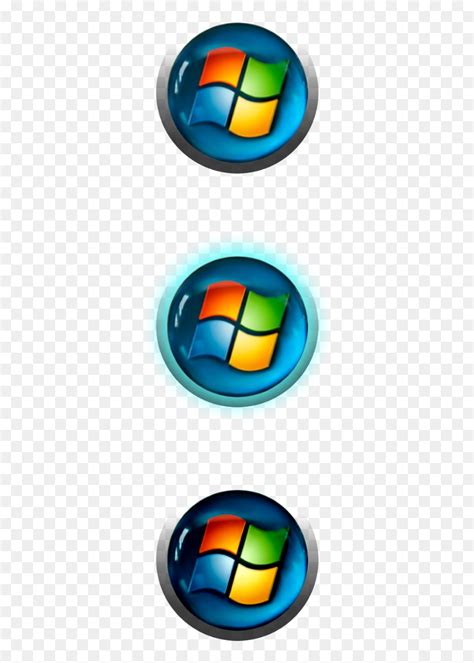 Windows Xp Start Button Png - Windows 7 Start Button Small, Transparent ...