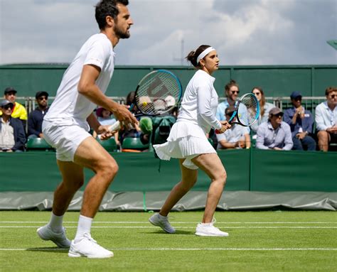 Wimbledon: Sania Mirza makes mixed doubles semis - Rediff Sports