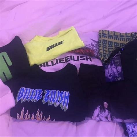 EDITED!! My Billie Eilish merch collection, most are... - Depop