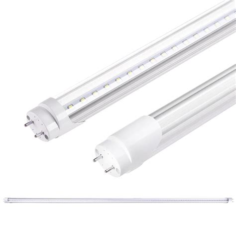 DELight T8 4FT LED Light Tube 18W 6000-6500K Daylight White 4 Foot Dual ...