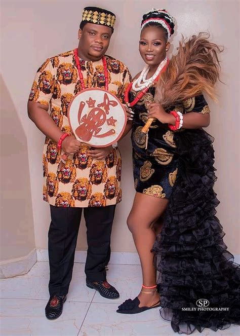 African Igbo Traditional Outfit, Traditional Attire for Couples by cham ...