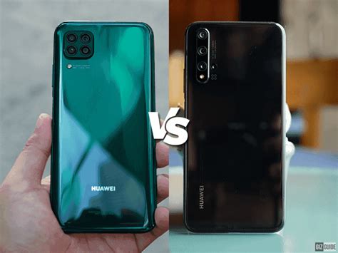 Huawei Nova 7i vs Huawei Nova 5T Specs Comparison