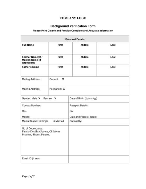 What Is a Background Verification Form? [ Reasons, Tips, Samples ]