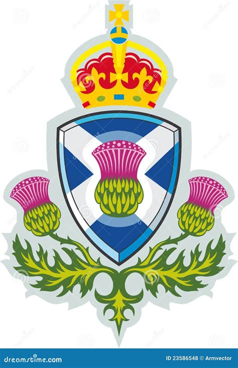 Scottish Thistle .Symbol Of Scotland Stock Vector - Image: 23586548