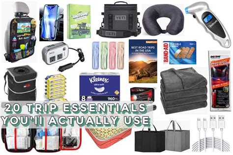 20 Road Trip Essentials You’ll Actually Use - Glamper Life