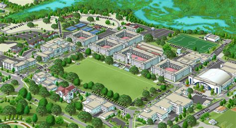 The Citadel Campus Map