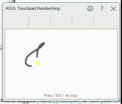 Turn laptop touchpad into a drawing pad in Windows - Super User