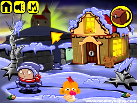 Play PencilKids - Monkey GO Happy Stage 382 - Merry Christmas Walkthrough