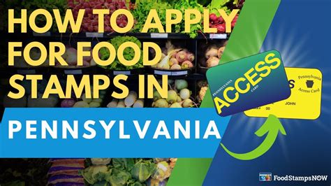 How to Apply for Food Stamps in Pennsylvania - YouTube