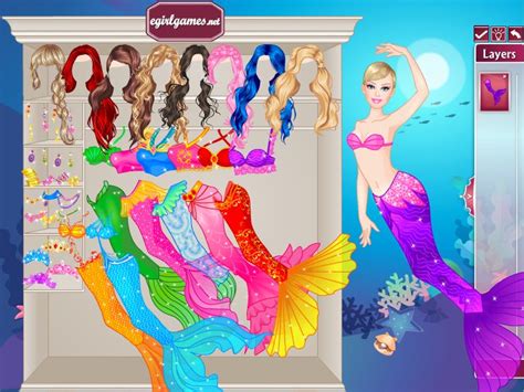 Barbie Mermaid Dress Up Game Free Download